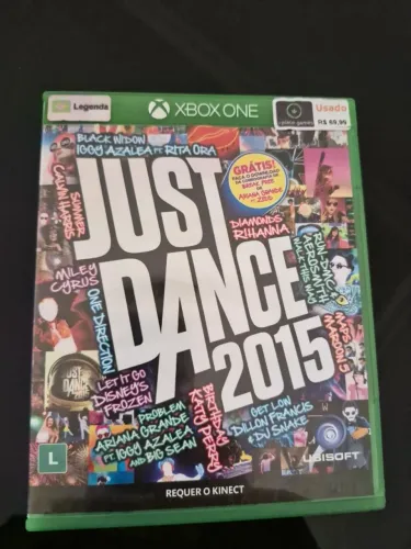 Jogo Just Dance 2015 Xbox One Mídia Física Original Impecável Usado