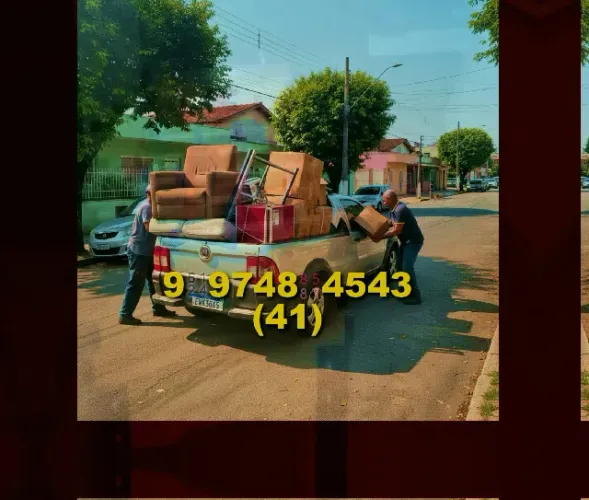 Frete para Santa Felicidade! Transporte seguro e rápido! Peça já seu orçamento!