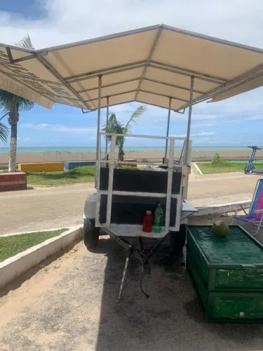 Reboque emplacado em perfeitas condições 
