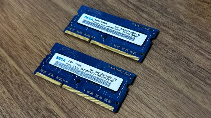 Memoria ram 2gb ddr3 1333 - 1.5v notebook acer, samsung, hp, dell, asus outros - par