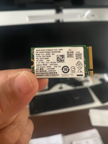 ssd nvme 256gb gen 4 tamanho 2242