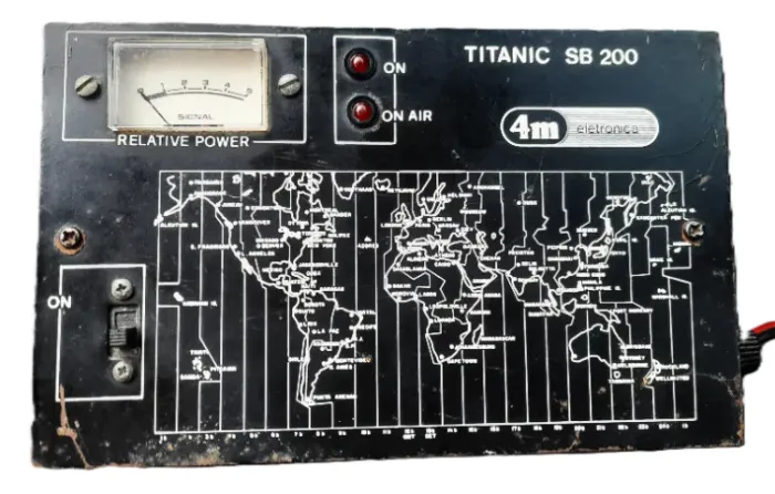 Amplificador Linear PX Titanic SB-200 - 4M - leia!