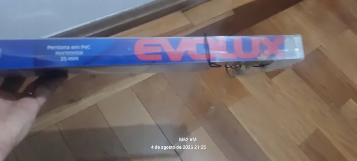 Persiana horizontal 60x120 marca evolux