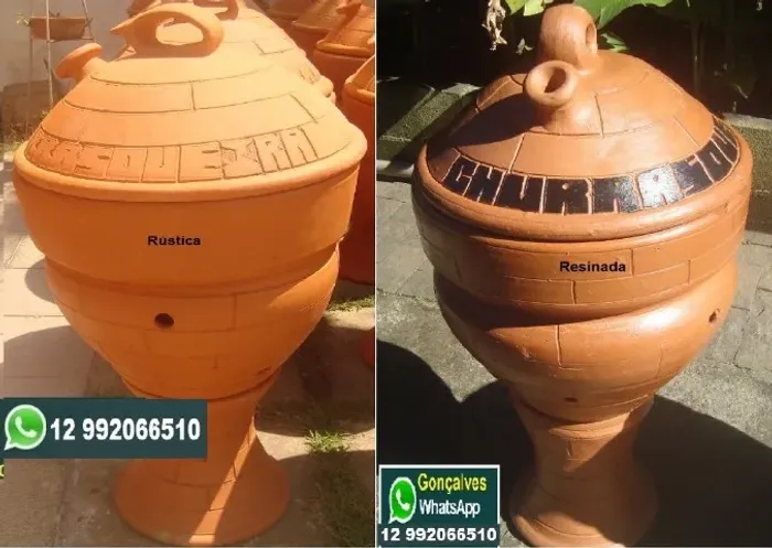 Churrasqueira e Forno de Barro, vários tamanhos