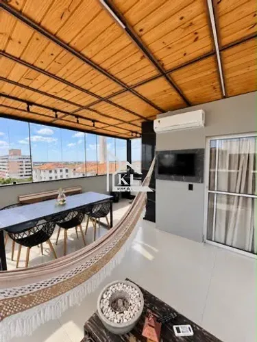 Lindo Apartamento Duplex - Área gourmet - Reformado - 3 Quartos (suíte) - Parque da Árvore