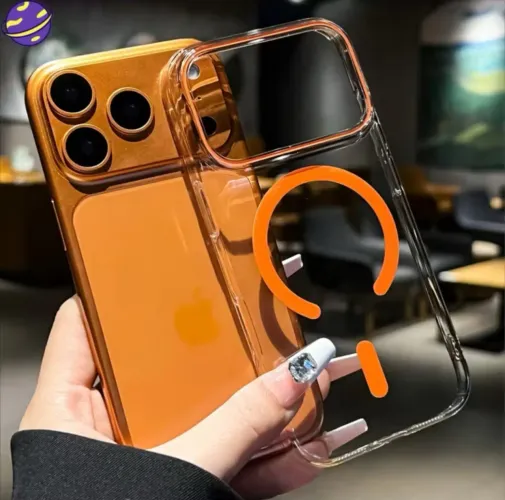 capa Magnética Para IPhone 17 16 15 14 Pro 17Air Doces Acrílico Brilhante