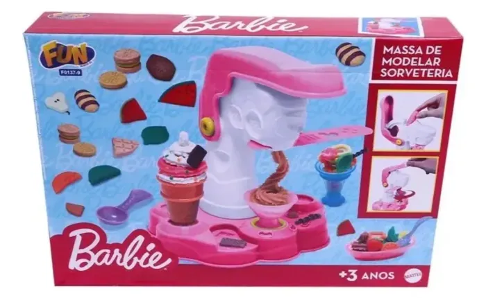 Massinha De Modelar Barbie - Sorveteria
