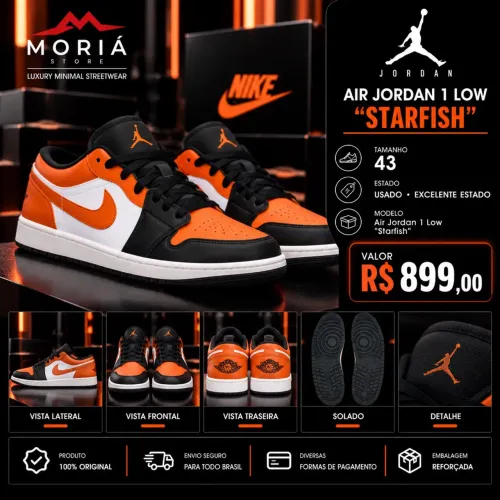 AIR JORDAN 1 LOW "'STARFISH"