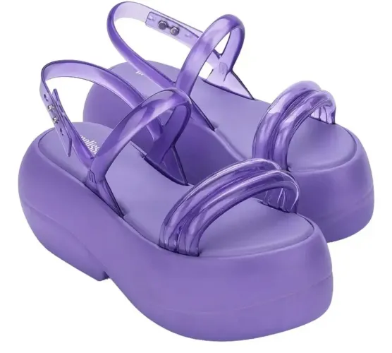 Melissa Airbubble Plataform Lilás - NOVA