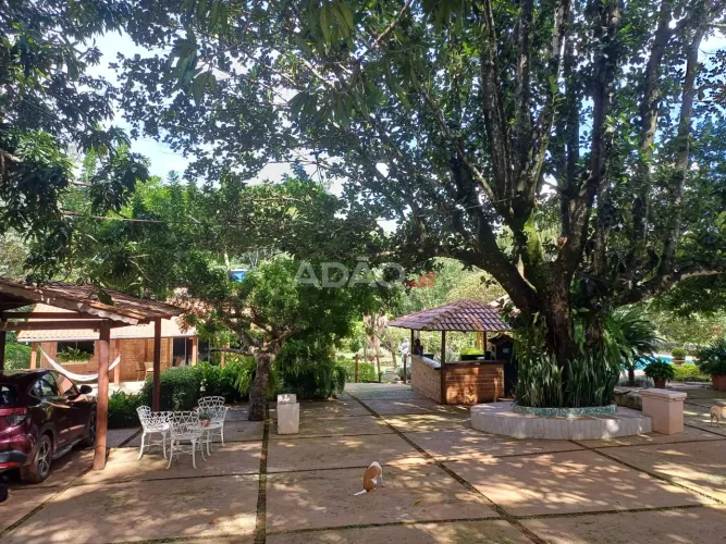 CHÁCARA DE 10.000 M2, EM APARECIDA DE GOIÂNIA, NO JARDIM DOM BOSCO, PRONTA MORAR E FAZER E