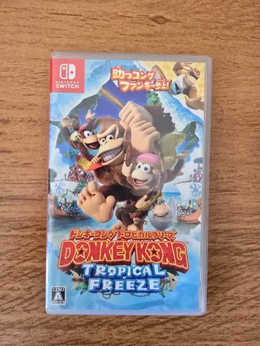 Donkey Kong country tropical freeze mídia física Nintendo swtich