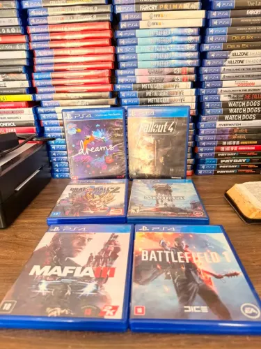 Lote jogos de Playstation 4