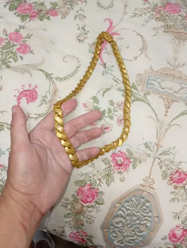 Cordão moeda antiga