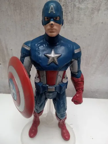 Boneco Marvel Capitão América 20 cm Hasbro