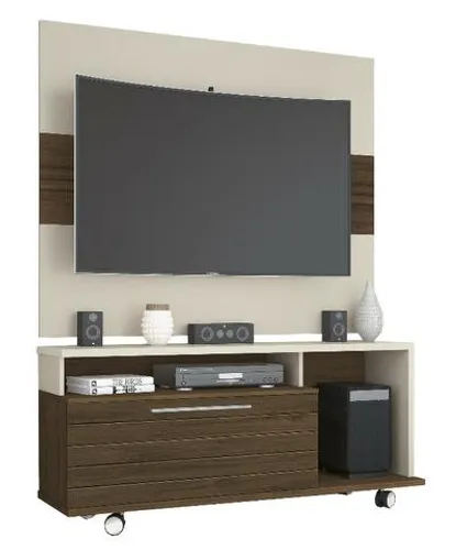 Rack com Painel Luanda promoção = Entrega + Montagem Grátis