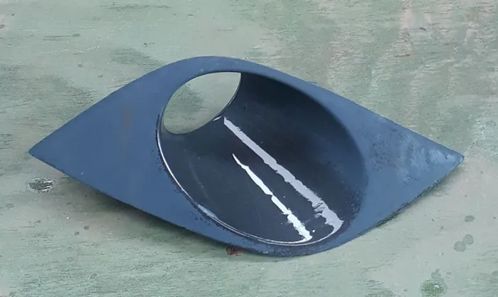 Moldura farol de milha palio attractive 12 lado esquerdo 