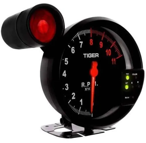 Conta Giros Esportivo Universal Led Tuning Preto