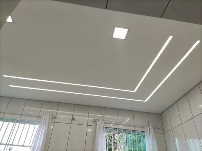 Perfil LED de Embutir 2m ou 3m
