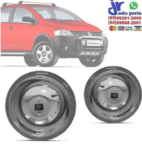 Par Farol Milha Superior CrossFox 2003 2004 2005 2006 2007 2008 2009 Auxiliar Neblina 