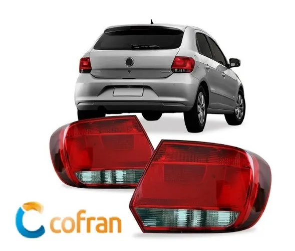Lanterna Traseira Gol G6 Bicolor Fumê (Modelo Hella) Ano: 2013 até 2016