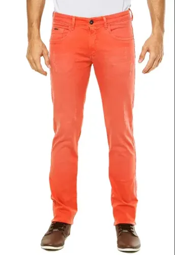 Calça Sarja Sommer Laranja NOVA