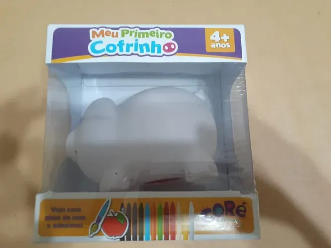 Cofrinho para pintar