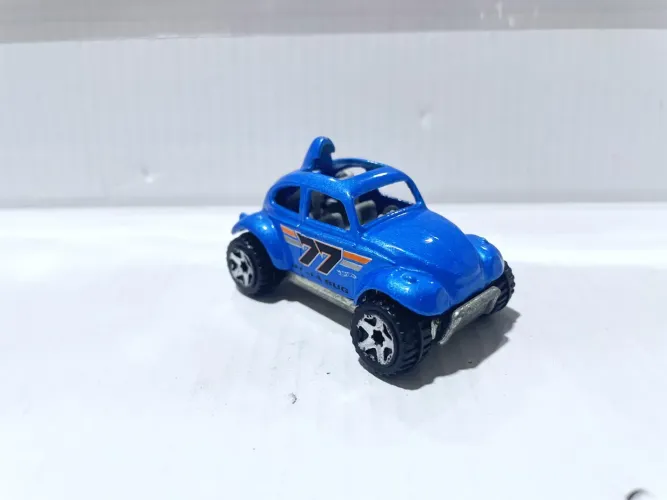Hot wheels VW bug fusca azul Loose