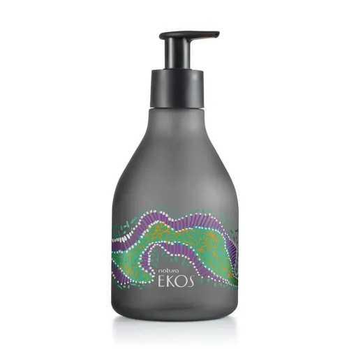 Saboneteira em Vidro Ekos 250 ml Vidro Ekos Natura