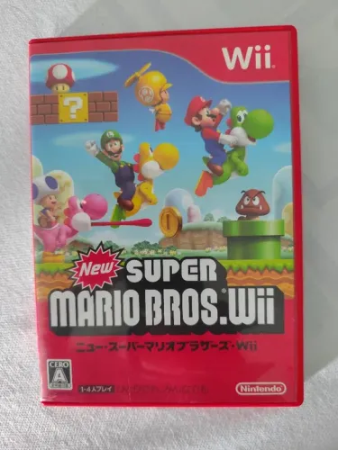 New Super Mario Bros. Wii - Nintendo Wii - Japonês