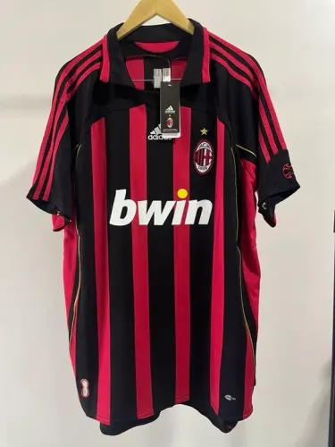 Camisa AC Milan Retrô 2006/2007 - tamanho 2XL
