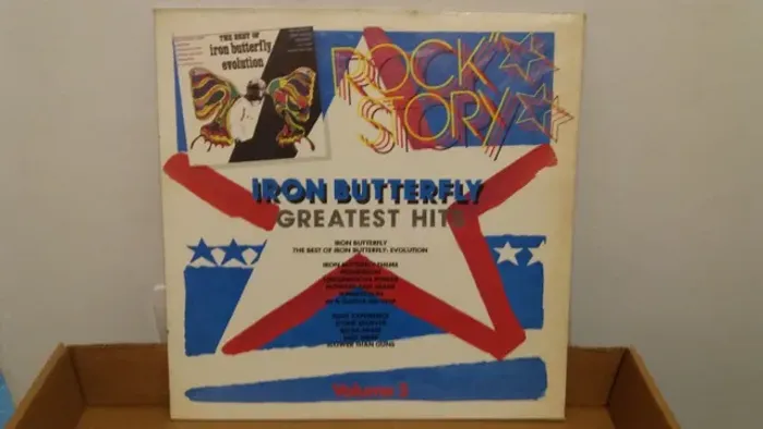 LP - Iron Butterfly - Greatest Hits 1971 Rock Story 