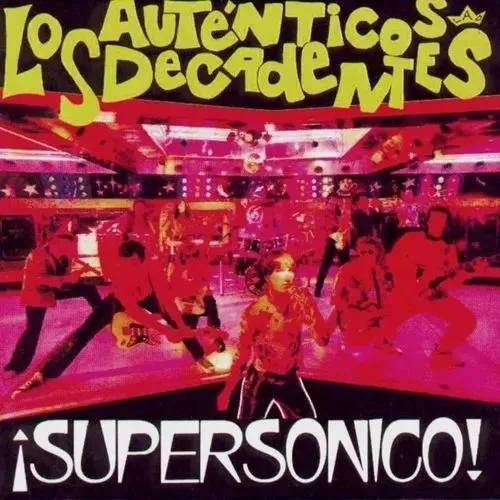 Vinil  Lp Los Auténticos Decadentes Supersônico Novo Lacrado