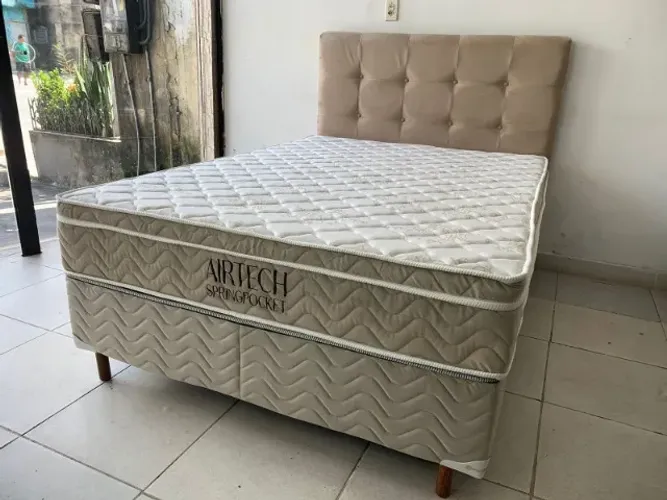 Cama Box de Casal Ortobom Molas Ensacadas