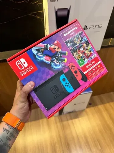 Nintendo switch novo com garantia de 1 ano / loja aberta
