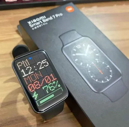 Xiaomi Mi Band 7 Pro GLOBAL+película/GPS/Tela Amoled/Prova D'água/117 Modos esporte/