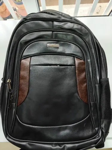 Mochila de Notebook Chenson (couro PU) 53x40cm Preta ou Marrom