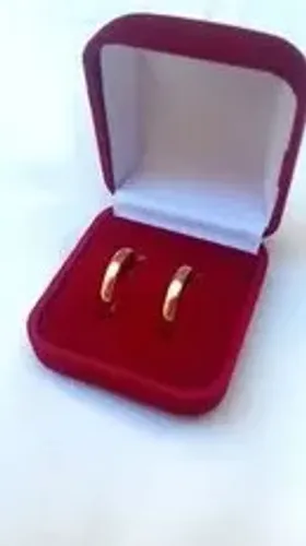 Par Alianças Casamento Ouro 18 K Namoro Noivado Tradicional Compromisso Casal Maciça 