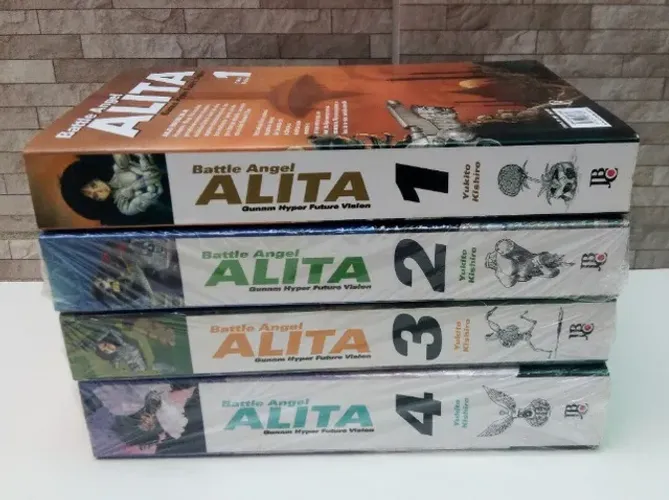 Coleção Completa Battle Angel Alita - 4 Volumes - JBC