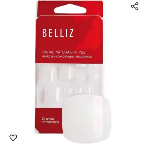 Unha Postiça para Pés