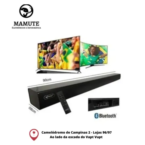 Soundbar Home Theater Bluetooth Hdmi Ar knup 6037bh