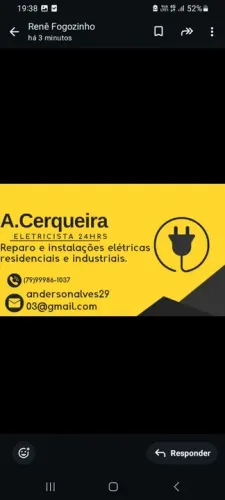 Eletricista 24HRS - *79