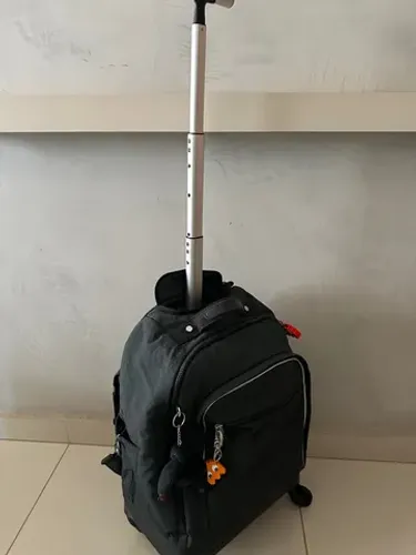 Mochila Kipling Original Azul Marinho