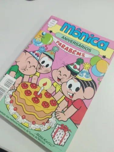 Coleção Um Só Tema #21. Editora Globo. Mônica - Aniversários