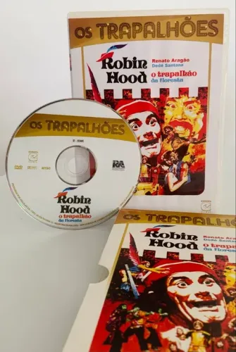 kit os trapalhões - 2 dvds originais raros, anos 70, renato aragão, didi, dedé, mussum