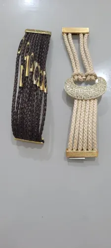 Conjunto de pulseiras de Couro - Luxo e Estilo