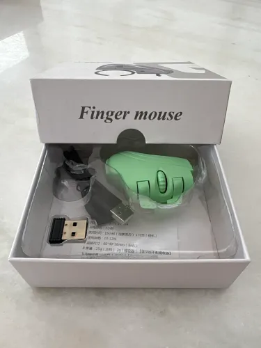 Mouse de Dedo (Finger Mouse) Geyes - Sem Fio 2.4G / Bluetooth - Novo
