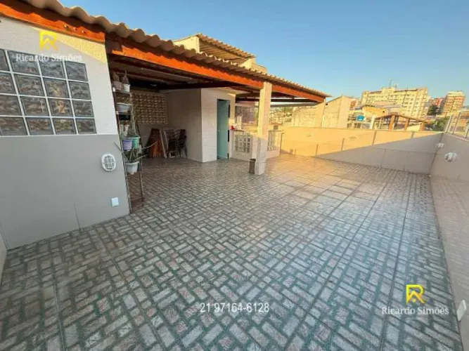 Casa de Vila à Venda Cond Fechado Méier 2 Slas 3 Quartos 1 Suíte Closet Terração Vaga Toda