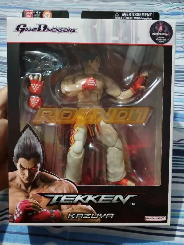 Action Figure Tekken Kazuya - Game Dimensions Lacrado