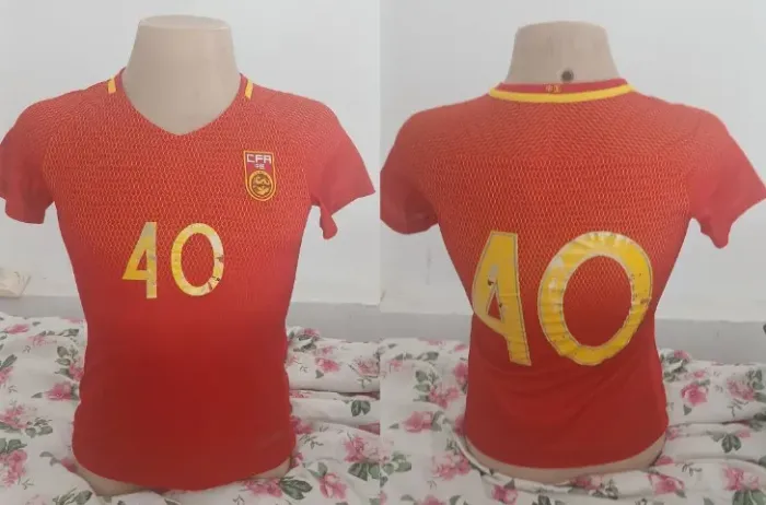 Camisa Seleção China Feminina Original de Jogo