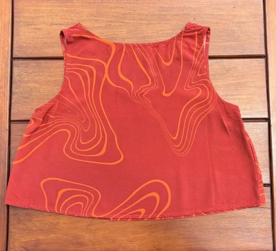 Blusa Afghan - Tamanho PP